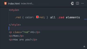 Process of creating Cascading Style Sheets